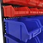 Wall garage storage boxes 30 pcs blue and red by vidaXL, Tool cabinets - Ref: Foro24-140761, Price: 47,92 €, Discount: %