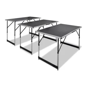 Klappbare Tapetentische mit einstellbarer Höhe 3 Einheiten von vidaXL, Klapptische - Ref: Foro24-140641, Preis: 135,11 €, Rab...