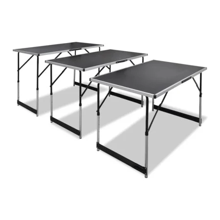 Folding wallpaper tables with adjustable height 3 units by vidaXL, Folding tables - Ref: Foro24-140641, Price: 135,11 €, Disc...