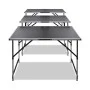 Folding wallpaper tables with adjustable height 3 units by vidaXL, Folding tables - Ref: Foro24-140641, Price: 135,11 €, Disc...