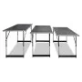 Mesas de empapelar plegables de altura ajustable 3 unidades de vidaXL, Mesas plegables - Ref: Foro24-140641, Precio: 135,11 €...
