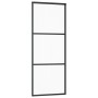 Puerta corredera con herrajes ESG vidrio y aluminio 76x205 cm de vidaXL, Puertas - Ref: Foro24-3081939, Precio: 207,10 €, Des...