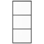 Puerta corredera con herrajes ESG vidrio y aluminio 90x205 cm de vidaXL, Puertas - Ref: Foro24-3081941, Precio: 238,48 €, Des...