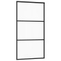 Puerta corredera con herrajes ESG vidrio y aluminio 102x205 cm de vidaXL, Puertas - Ref: Foro24-3081943, Precio: 255,07 €, De...