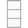 Schiebetür mit ESG-Glas und Aluminiumbeschlägen 102x205 cm von vidaXL, Türen - Ref: Foro24-3081943, Preis: 284,99 €, Rabatt: %
