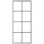 Sliding door with ESG glass and aluminum hardware set 90x205 cm by vidaXL, Doors for the home - Ref: Foro24-3152142, Price: 3...