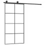 Schiebetür-Set mit Beschlägen aus ESG-Glas und Aluminium, 102,5x205 cm. von vidaXL, Türen für zu Hause - Ref: Foro24-3152144,...
