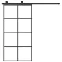 Schiebetür-Set mit Beschlägen aus ESG-Glas und Aluminium, 102,5x205 cm. von vidaXL, Türen für zu Hause - Ref: Foro24-3152144,...