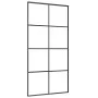 Schiebetür-Set mit Beschlägen aus ESG-Glas und Aluminium, 102,5x205 cm. von vidaXL, Türen für zu Hause - Ref: Foro24-3152144,...