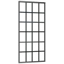 Puerta corredera con herrajes ESG vidrio y aluminio 90x205 cm de vidaXL, Puertas - Ref: Foro24-3081965, Precio: 245,17 €, Des...