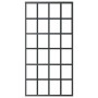 Puerta corredera con herrajes ESG vidrio y aluminio 102x205 cm de vidaXL, Puertas - Ref: Foro24-3081967, Precio: 264,03 €, De...