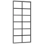 Schiebetür mit ESG-Glas und Aluminiumbeschlägen 90x205 cm von vidaXL, Türen - Ref: Foro24-3081959, Preis: 227,00 €, Rabatt: %