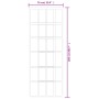 Puerta corredera con herrajes ESG vidrio y aluminio 76x205 cm de vidaXL, Puertas - Ref: Foro24-3081963, Precio: 211,13 €, Des...