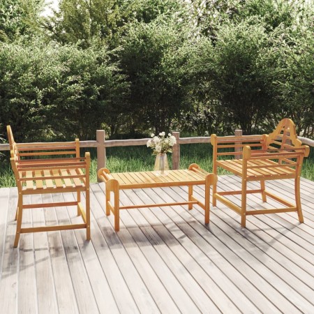 Sillas de jardín 2 unidades madera maciza de teca 91x62x94 cm de vidaXL, Sillas de jardín - Ref: Foro24-319151, Precio: 256,3...
