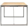 Mesa de comedor madera maciza de mango rugosa 200x100x75 cm de vidaXL, Mesas de cocina y de comedor - Ref: Foro24-321565, Pre...