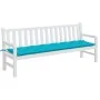 Cojín para banco de jardín tela turquesa 200x50x7 cm de vidaXL, Cojines para sillas y sofás - Ref: Foro24-361658, Precio: 30,...