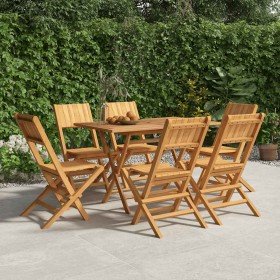 Sillas de jardín plegables 6 uds madera maciza teca 47x61x90 cm en Sillas de jardín | Comprar online en Foru.es