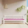 Cojín para banco de jardín tela rosa 200x50x7 cm de vidaXL, Cojines para sillas y sofás - Ref: Foro24-361657, Precio: 29,94 €...
