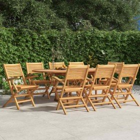 Sillas de jardín plegables 8 uds madera maciza teca 55x62x90 cm en Sillas de jardín | Comprar online en Foru.es