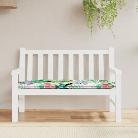 Cojín para banco de jardín tela multicolor 120x50x7 cm de vidaXL, Cojines para sillas y sofás - Ref: Foro24-361597, Precio: 2...
