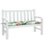 Cojín para banco de jardín tela multicolor 120x50x7 cm de vidaXL, Cojines para sillas y sofás - Ref: Foro24-361597, Precio: 2...