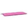 Cojín para banco de jardín tela rosa 120x50x7 cm de vidaXL, Cojines para sillas y sofás - Ref: Foro24-361600, Precio: 24,09 €...