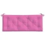 Cojín para banco de jardín tela rosa 120x50x7 cm de vidaXL, Cojines para sillas y sofás - Ref: Foro24-361600, Precio: 24,09 €...