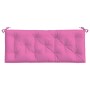 Cojín para banco de jardín tela rosa 120x50x7 cm de vidaXL, Cojines para sillas y sofás - Ref: Foro24-361600, Precio: 29,10 €...