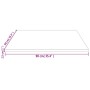 Tablero de mesa cuadrado madera maciza pino blanco 90x90x2,5 cm de vidaXL, Tableros para mesas - Ref: Foro24-824396, Precio: ...