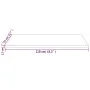 Rectangular white pine wood table top 110x55x2.5 cm by vidaXL, Table tops - Ref: Foro24-824411, Price: 67,63 €, Discount: %
