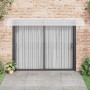 Marquesina puerta policarbonato gris y transparente 350x75 cm en Toldos | Comprar online en Foru.es