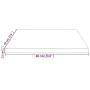 Tablero de mesa cuadrado madera maciza de pino 60x60x2,5 cm de vidaXL, Tableros para mesas - Ref: Foro24-824380, Precio: 45,7...
