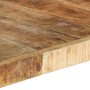 Mesa de comedor madera de mango rugosa 140x140x75 cm de vidaXL, Mesas de cocina y de comedor - Ref: Foro24-321572, Precio: 26...