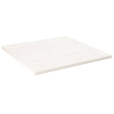 Tablero de mesa cuadrado madera maciza pino blanco 80x80x2,5 cm de vidaXL, Tableros para mesas - Ref: Foro24-824391, Precio: ...