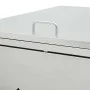 Cobertizo para 3 contenedores de basura acero inoxidable 240 L de vidaXL, Soportes para contenedores de residuos - Ref: Foro2...