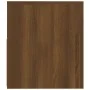 Mesitas de noche con LED 2 uds marrón roble 60x35x40 cm de vidaXL, Mesitas de noche - Ref: Foro24-3144974, Precio: 150,68 €, ...