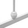 Estructura de cama de metal blanco 160x200 cm de vidaXL, Camas y somieres - Ref: Foro24-284496, Precio: 171,80 €, Descuento: %
