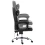 Silla de oficina de masaje de cuero sintético negra de vidaXL, Sillas de oficina - Ref: Foro24-20292, Precio: 163,23 €, Descu...