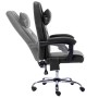 Silla de oficina de masaje de cuero sintético negra de vidaXL, Sillas de oficina - Ref: Foro24-20292, Precio: 165,89 €, Descu...