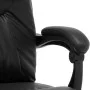 Silla de oficina de masaje de cuero sintético negra de vidaXL, Sillas de oficina - Ref: Foro24-20292, Precio: 163,23 €, Descu...
