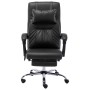 Silla de oficina de masaje de cuero sintético negra de vidaXL, Sillas de oficina - Ref: Foro24-20296, Precio: 215,13 €, Descu...