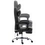 Silla de oficina de masaje de cuero sintético negra de vidaXL, Sillas de oficina - Ref: Foro24-20296, Precio: 215,13 €, Descu...