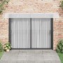 Marquesina para puerta gris 350x100 cm policarbonato en Toldos | Comprar online en Foru.es