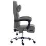 Silla de oficina de masaje de cuero sintético gris antracita de vidaXL, Sillas de oficina - Ref: Foro24-20298, Precio: 171,05...
