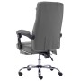 Silla de oficina de masaje de cuero sintético gris antracita de vidaXL, Sillas de oficina - Ref: Foro24-20298, Precio: 171,05...