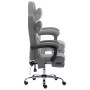Silla de oficina de masaje de cuero sintético gris antracita de vidaXL, Sillas de oficina - Ref: Foro24-20298, Precio: 171,05...