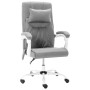 Silla de oficina de masaje de tela gris de vidaXL, Sillas de oficina - Ref: Foro24-20318, Precio: 187,84 €, Descuento: %