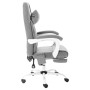 Silla de oficina de masaje de tela gris de vidaXL, Sillas de oficina - Ref: Foro24-20318, Precio: 187,84 €, Descuento: %