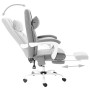 Silla de oficina de masaje de tela gris de vidaXL, Sillas de oficina - Ref: Foro24-20318, Precio: 187,84 €, Descuento: %