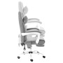 Silla de oficina de masaje de tela gris de vidaXL, Sillas de oficina - Ref: Foro24-20318, Precio: 187,84 €, Descuento: %